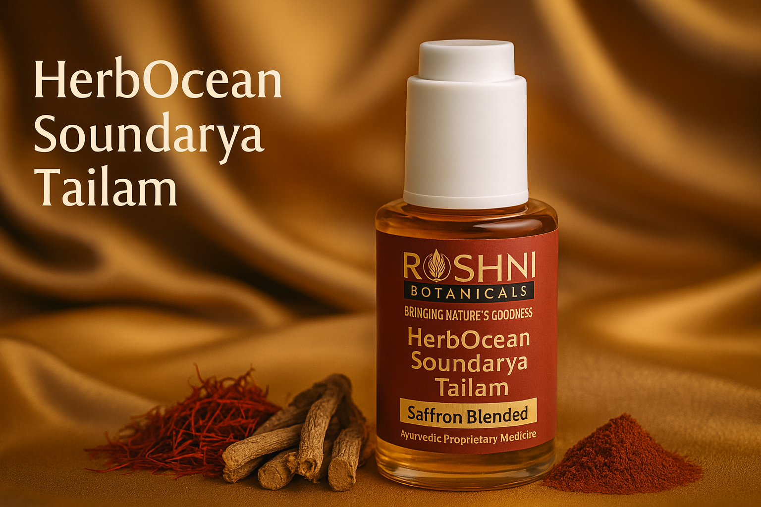 Ancient Wisdom for Modern Beauty: The Royal Heritage Behind HerbOcean Soundarya Tailam